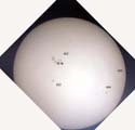 Sunspots from 21/07/2004